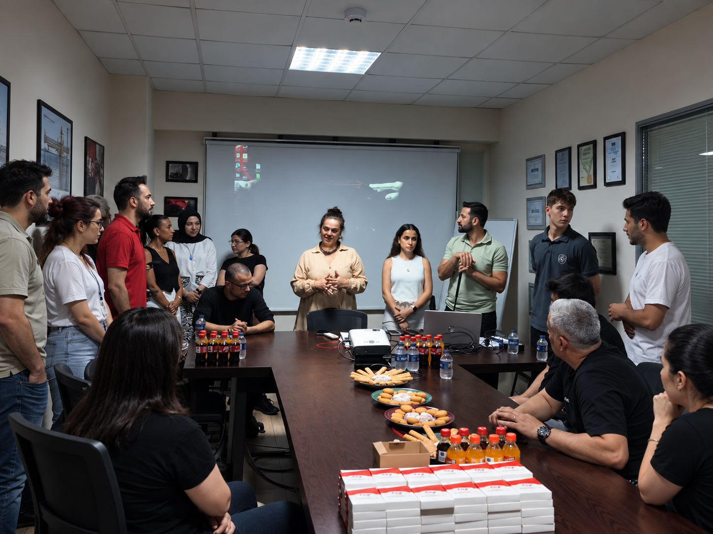 Kültür Koleji Öğrencileri TST Lift Fabrikasını Ziyaret Etti